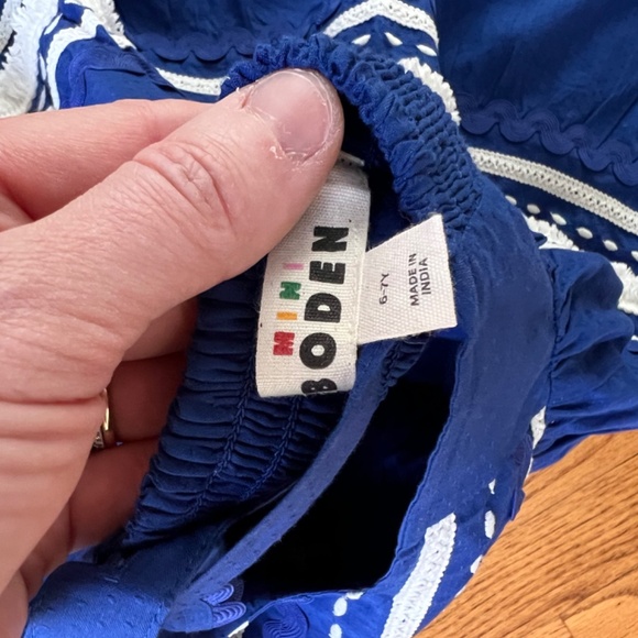 Mini Boden Ric Rac Dress - Picture 5 of 5